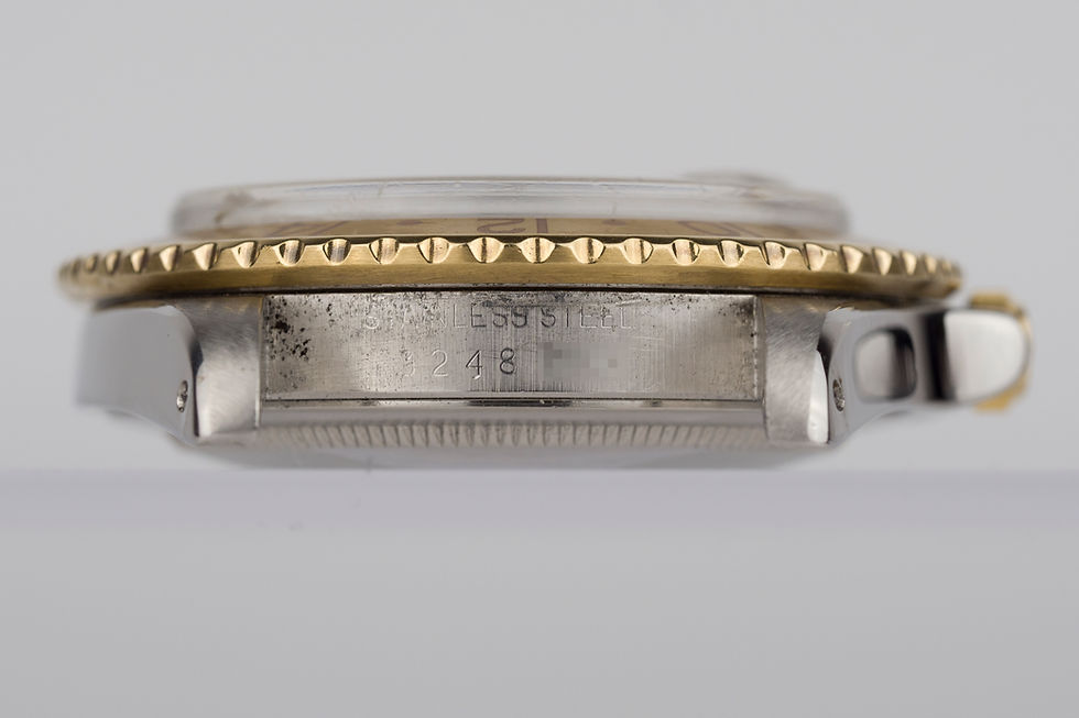Thumbnail: 1973 Rolex GMT-Master Ref. 1675 'Root Beer' MK2 matte 'Nipple' dial