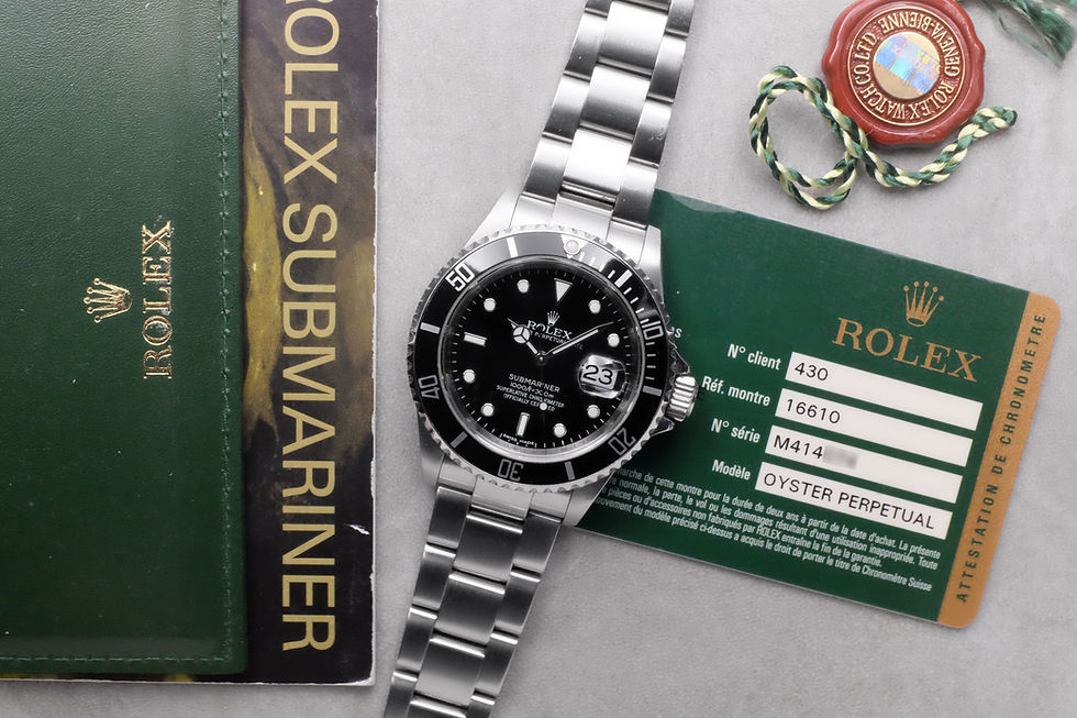 Thumbnail: 2007 Rolex Submariner 'Date' Ref. 16610 Full Set