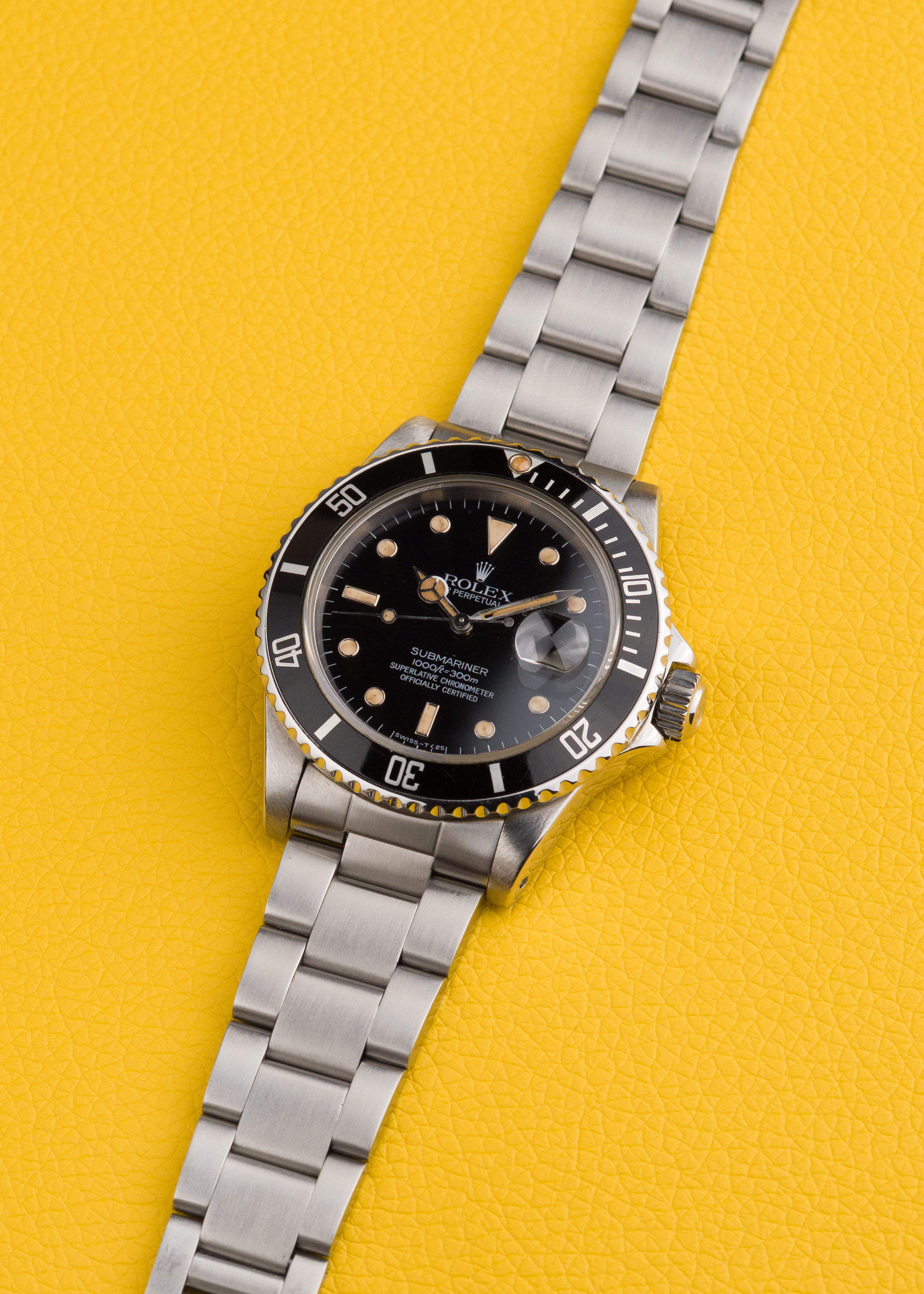 1982 Rolex Submariner Date Ref. 16800 with 'WGS' dial