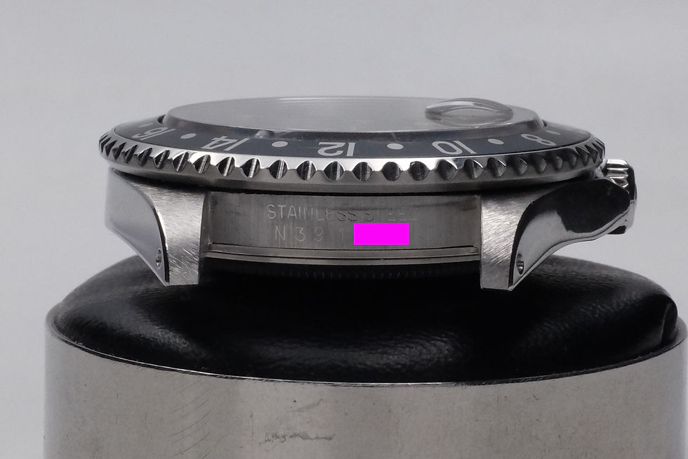 Thumbnail: 1991 Rolex GMT-Master II Ref. 16710 'heavy patina' w/ Rolex AD service papers
