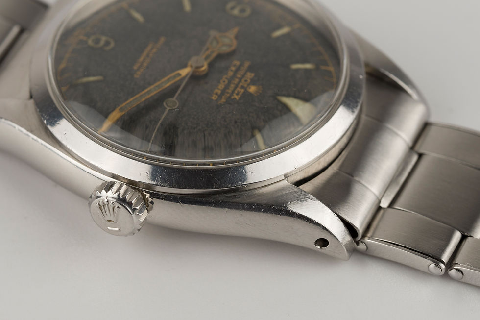 Thumbnail: 1958 Rolex Explorer Ref. 6610 ‘Gilt Chapter Ring’ dial with 'BIG LOGO' bracelet