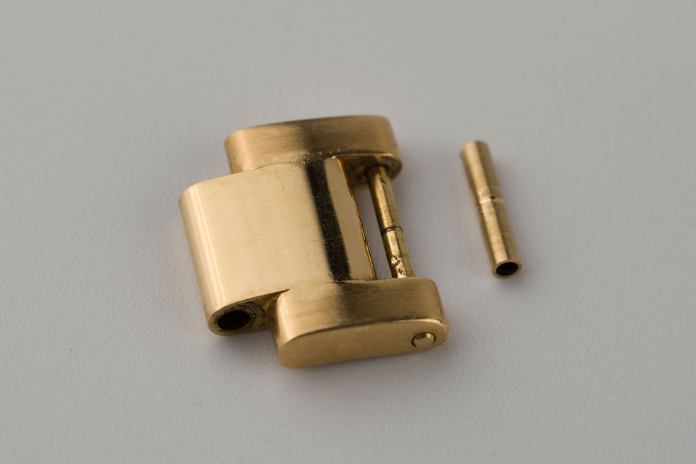 Thumbnail: Rolex Oyster 18k Solid Yellow Gold Bracelet Link for Ref. 16808