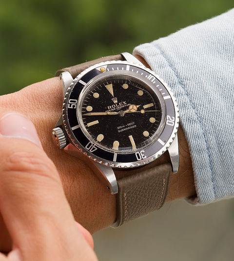 1963 Left-handed LHD Rolex Submariner Ref. 5513 'PCG' with Gilt