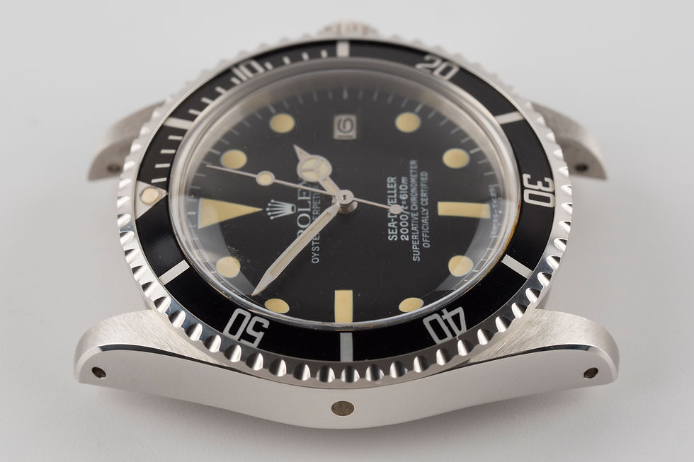 Thumbnail: 1980s NOS Rolex Sea-Dweller Ref. 1665 'Great White' with service dial and case