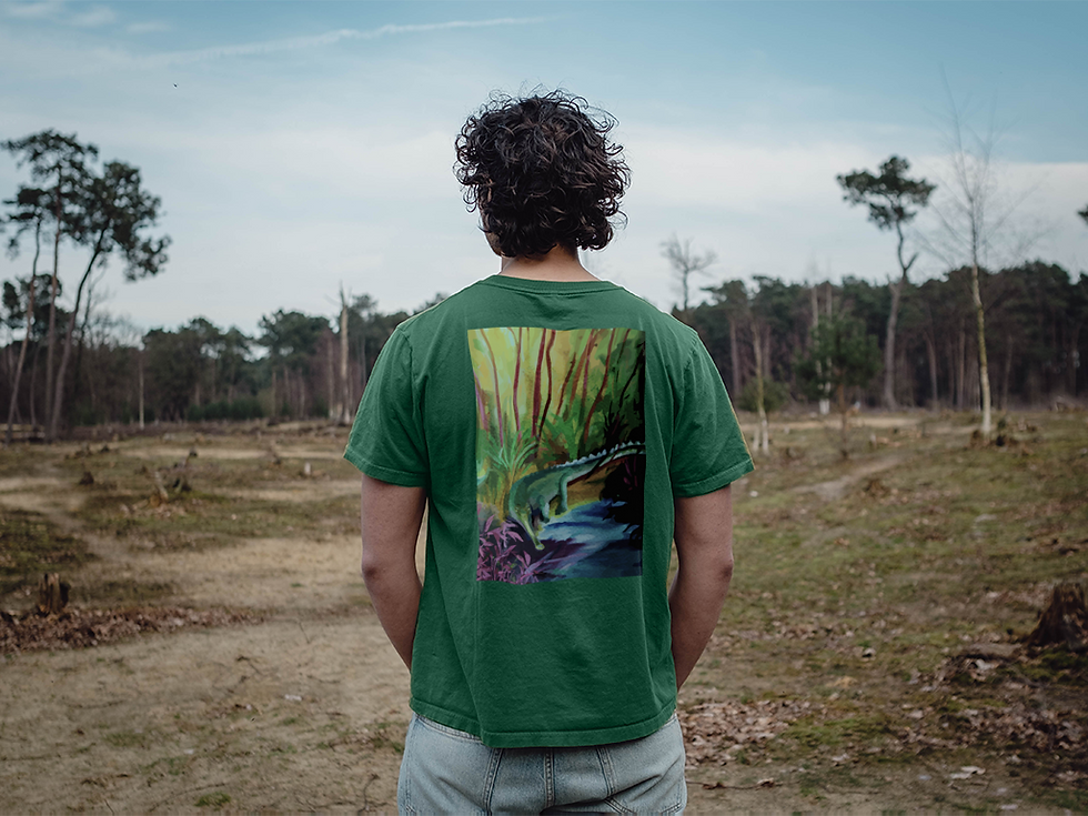 Thumbnail: Gharial Crocodile Shirt