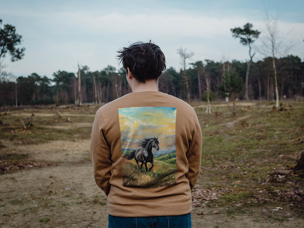 Thumbnail: Friesian Horse Sweater