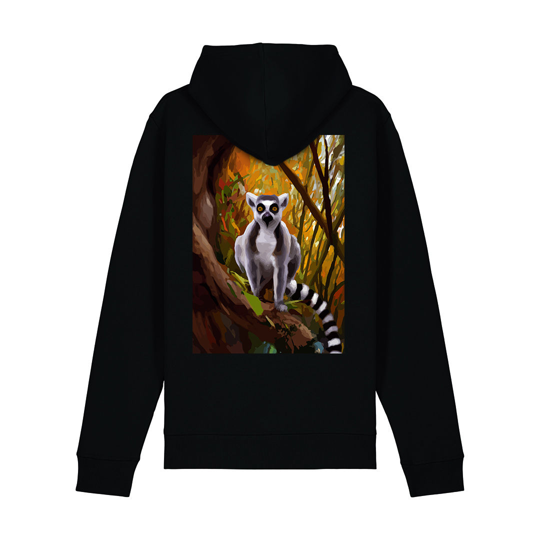 Ring-Tailed Lemur Hoodie