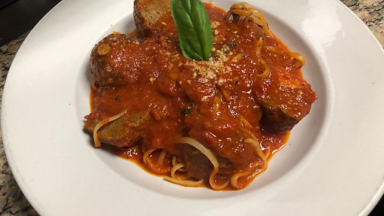 Linguini con Polpette