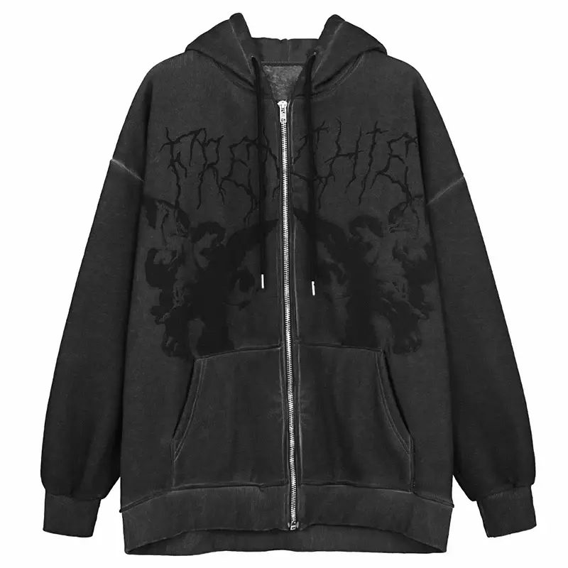 Angel Fade Zip Hoodie
