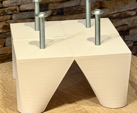Ikea Enhet Füße, 3D-Druck, ABS Kunststoff, FormaTec 3D