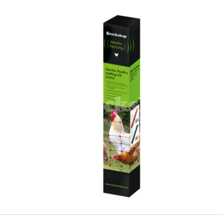 Stockshop 25m Electric Fencing Kit