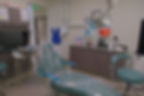 Modern dental exam room commercial construction project