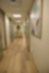 Modern office hallway in commercial construction projects