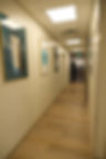 Modern office hallway in commercial construction projects