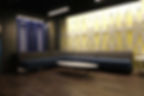 Modern lounge area for commercial construction projects