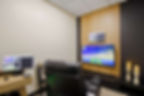 Modern commercial construction projects featuring a flight simulator room.