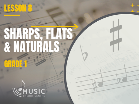 Grade 1:8 - Sharps, Flats and Naturals