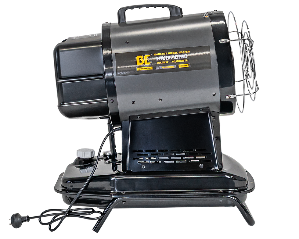 Thumbnail: BE Industrial Radiant Diesel Heater – 20.5kW (70,000BTU) – With Thermostat