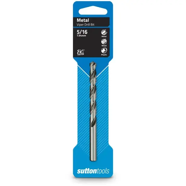 5/16inch x 114MM HSS-Bright Jobber Drill Bit - VIPER