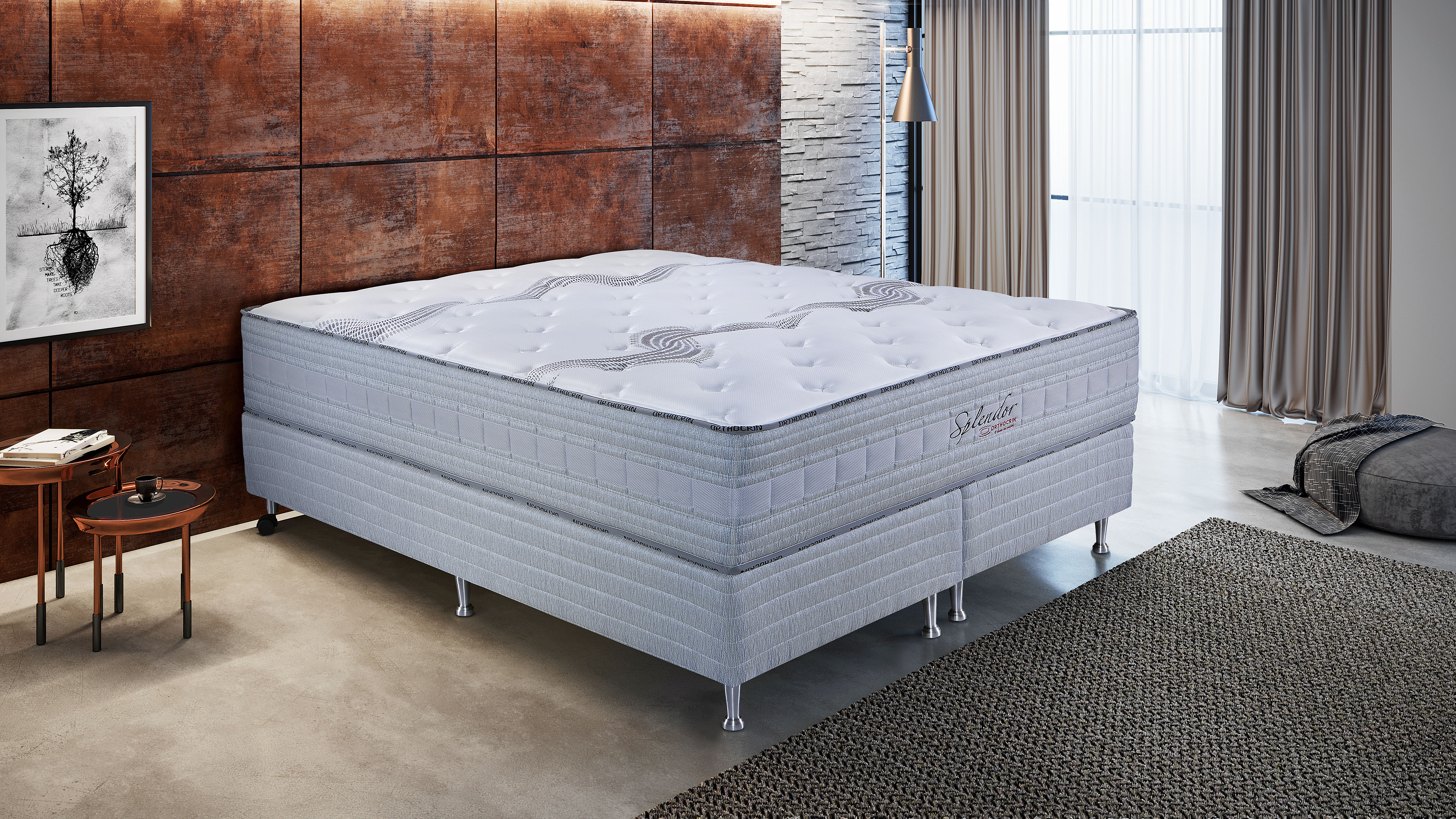 Colchão molas ensacadas ref 666ON