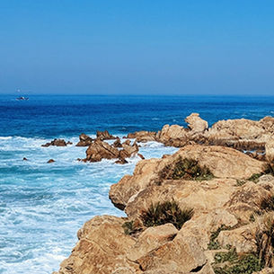 Enjoying the natural beauty of Tangier's sea-scapes