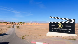 Film fanatics can visit real movie sets just outside of Marrakech