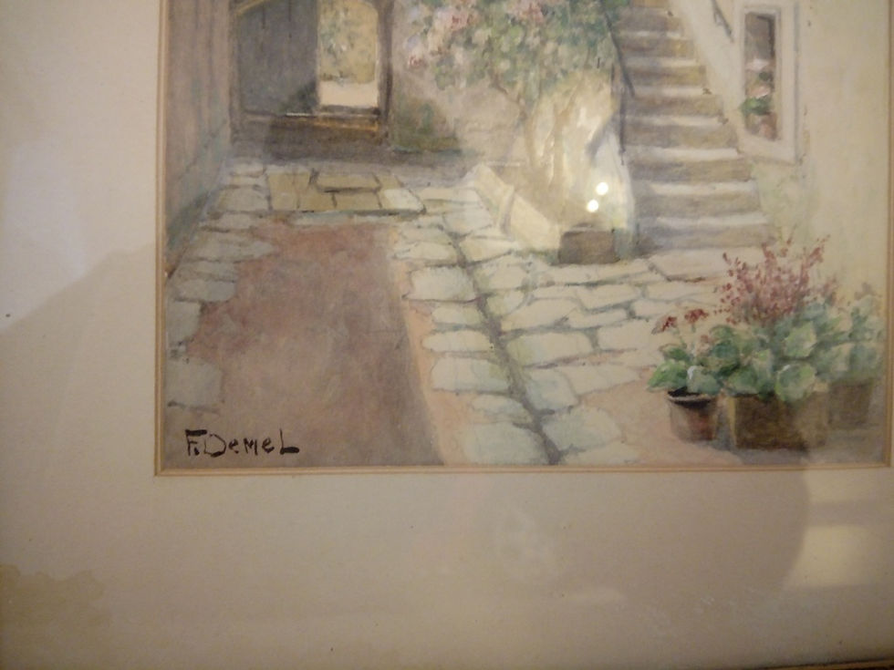 Miniaturbild: B30 - Aquarell Hausansicht