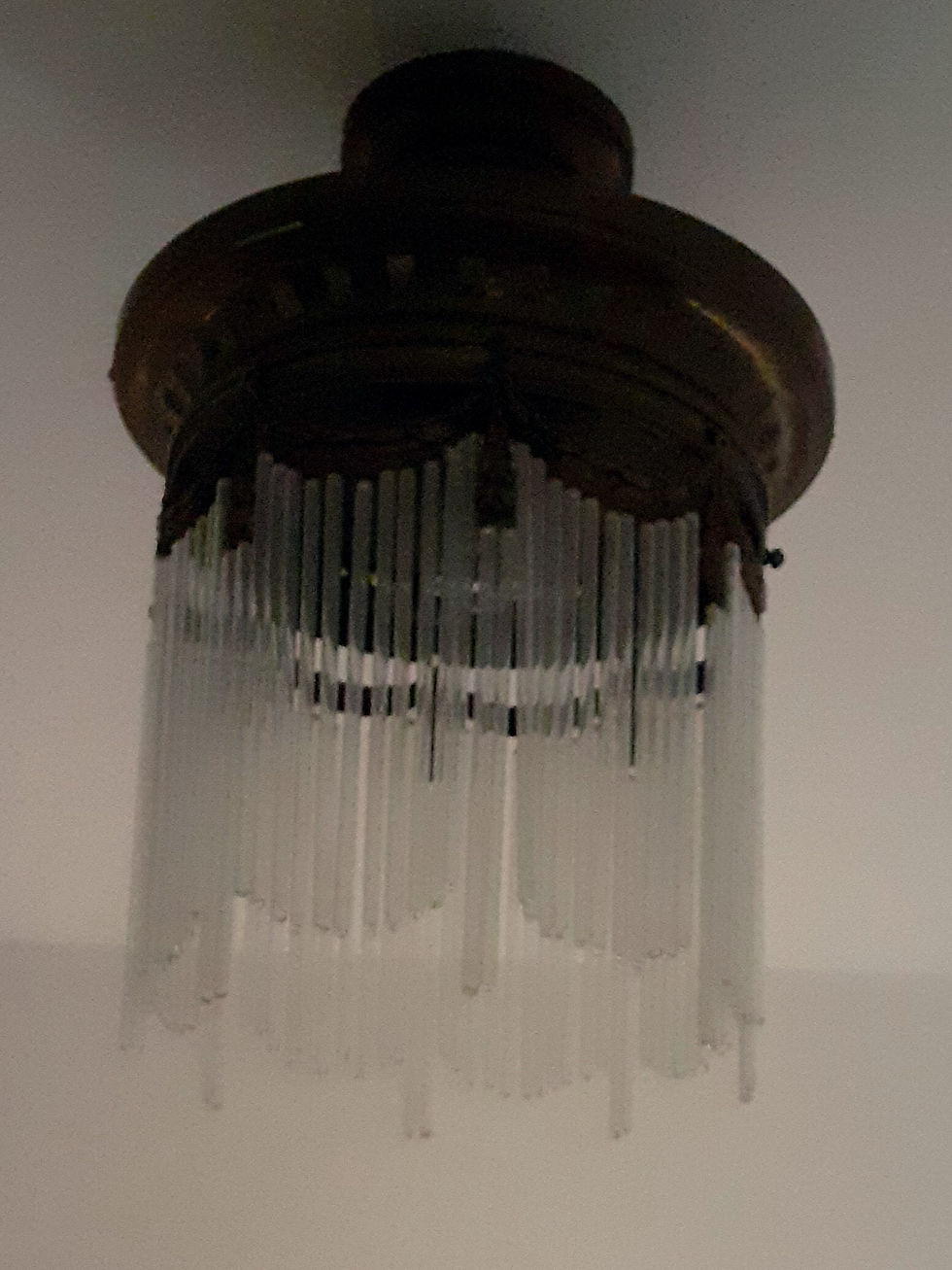 Miniaturbild: HO61 Luster mit Glasfransen