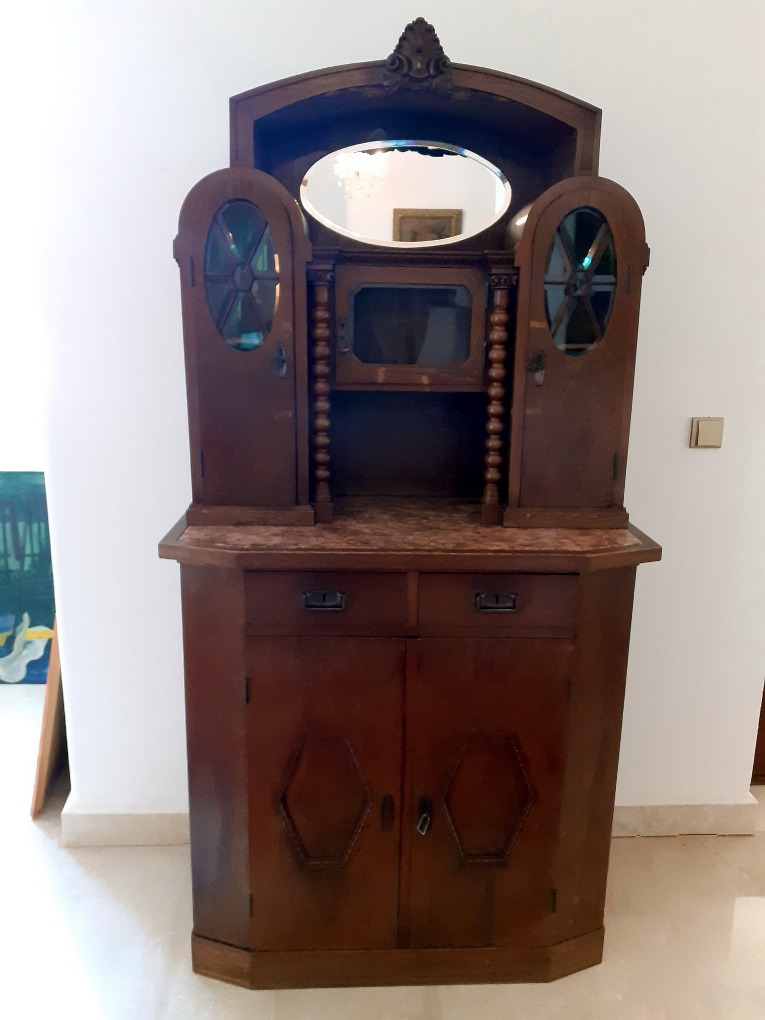 A49 - Vitrine-Schrank-Anrichte