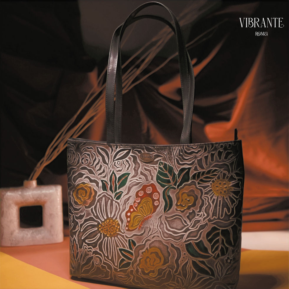 Wings of Freedom Embossed Shopper Bag