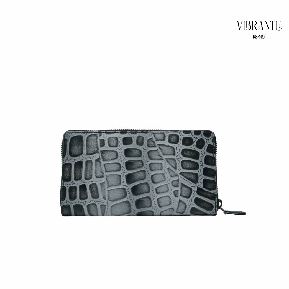 Mystic Croc Embossed Women's Wallet