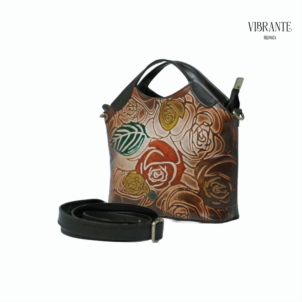 Rosewood Harmony Embossed Sling Bag
