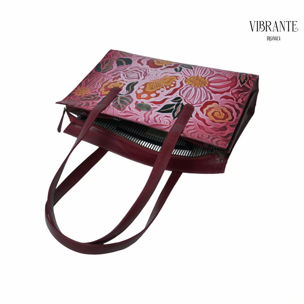 Wings of Freedom Embossed Tote Bag