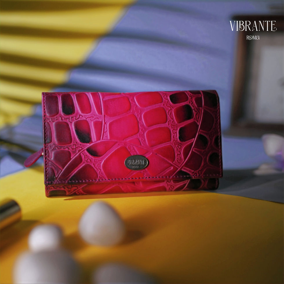 Mystic Croc Embossed Women's Wallet
