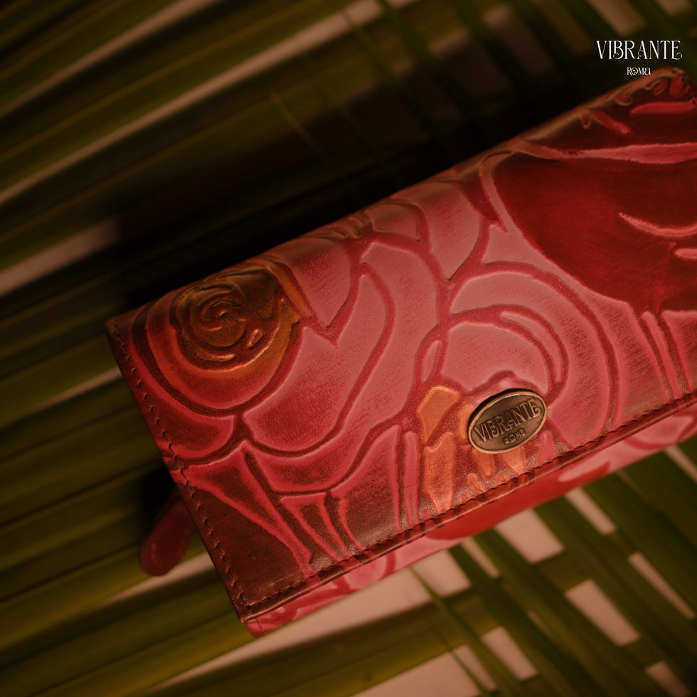 Rosewood Harmony Embossed Women's Wallet