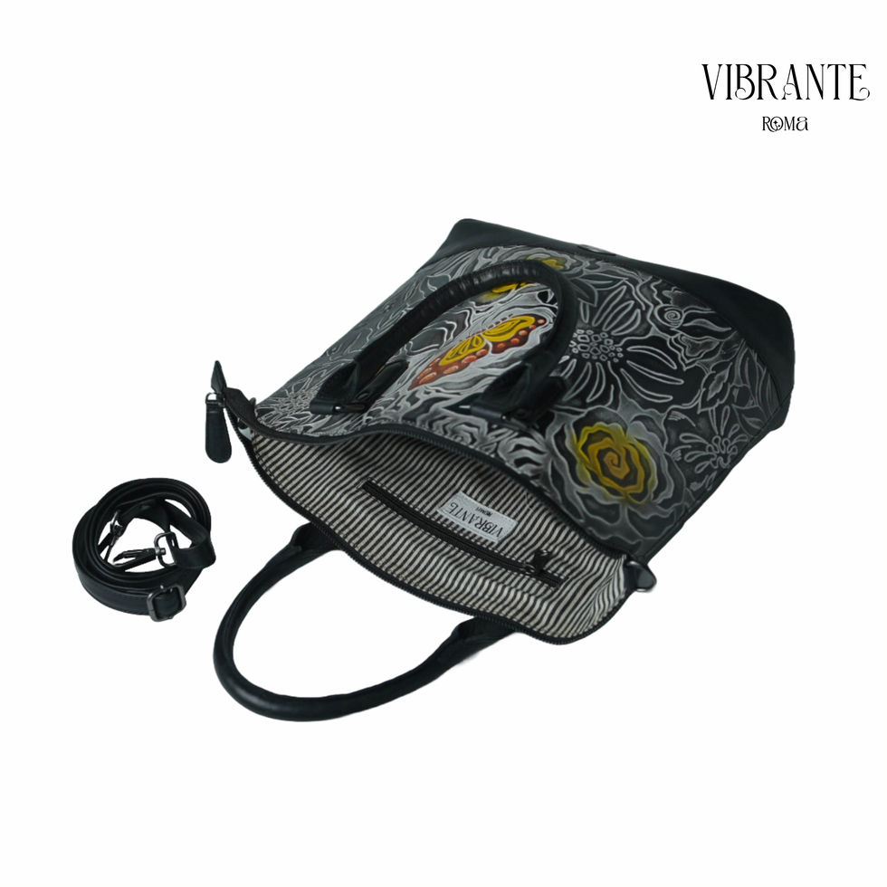 Wings of Freedom Embossed Hand Bag