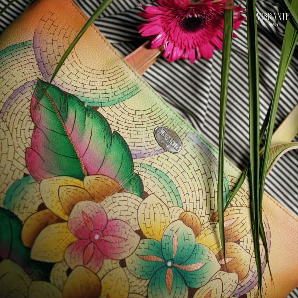 Florence Dreams Hand-Painted Shopper Bag