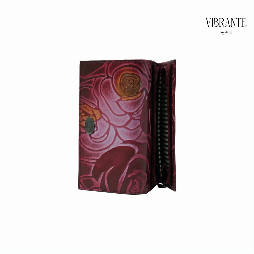 Rosewood Harmony Embossed Women's Wallet