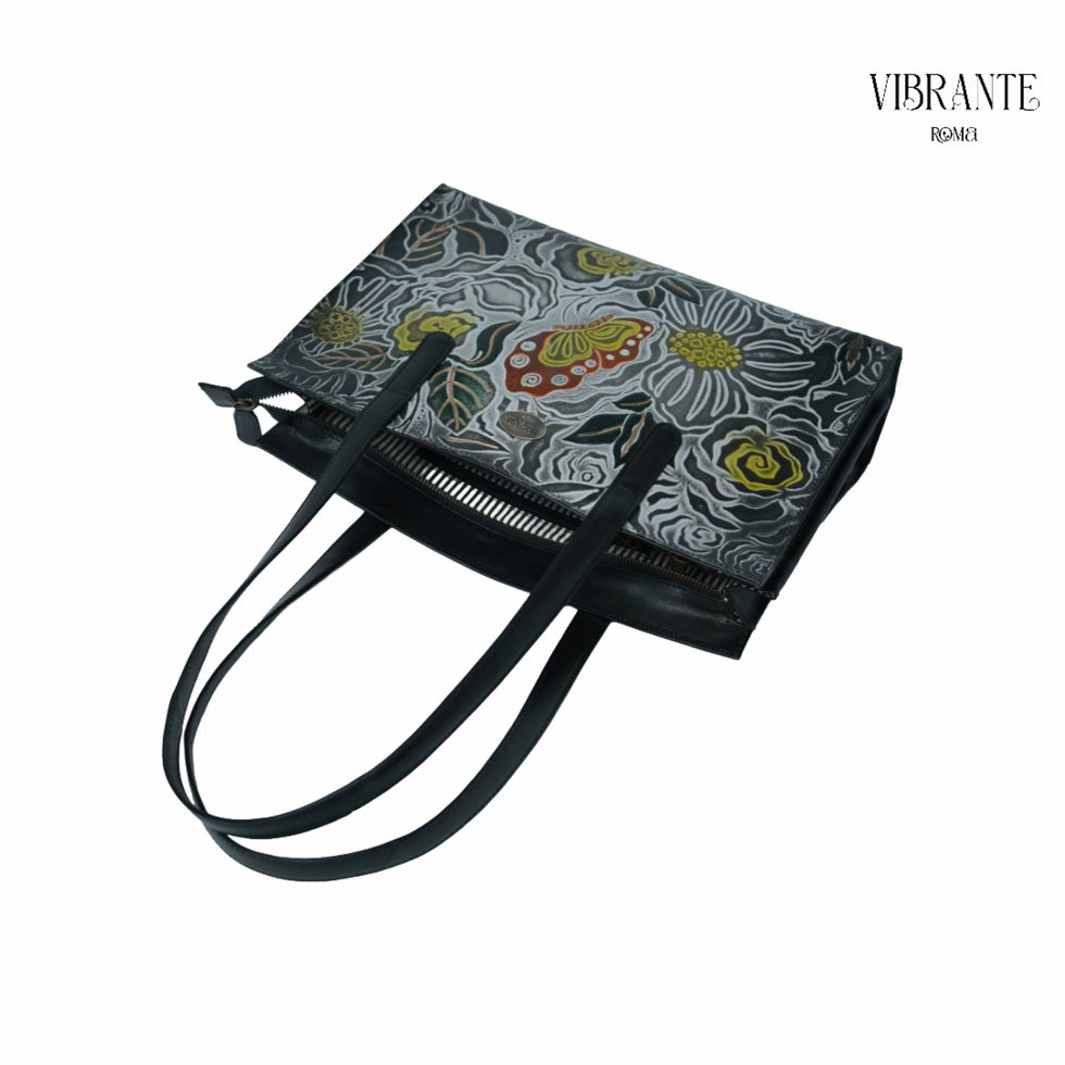 Wings of Freedom Embossed Tote Bag