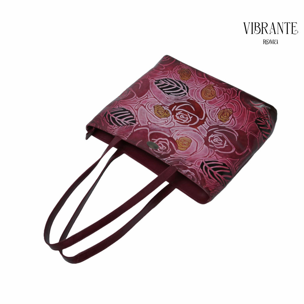 Rosewood Harmony Embossed Shopper Bag