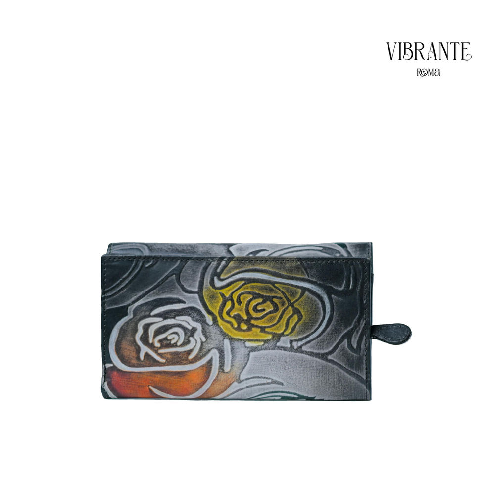 Rosewood Harmony Embossed Women's Wallet