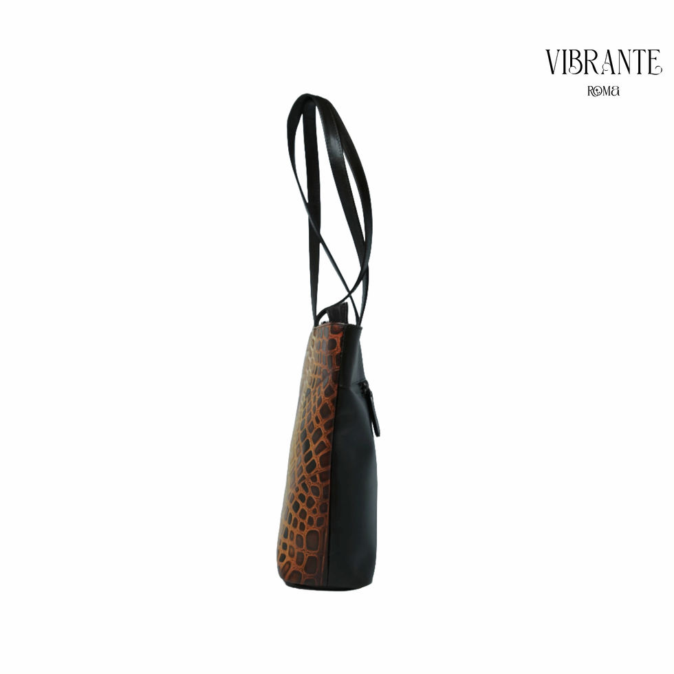 Mystic Croc Embossed Shopper Bag