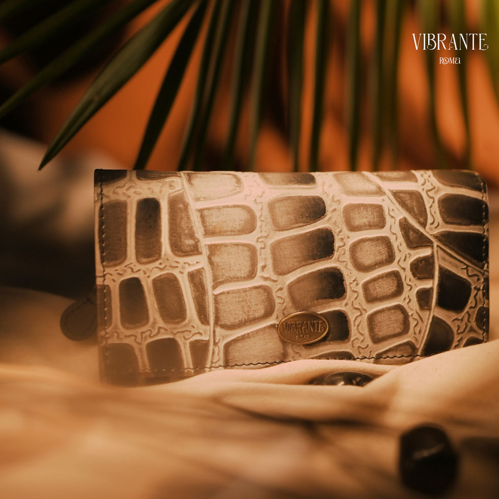 Mystic Croc Embossed Women's Wallet