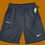 Miniatura: short dry fit  - preto detalhes em branco - estampa nike