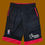 Miniatura: short dry fit esportes - preto detalhes em vermelho - nba miami heat