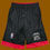Miniatura: short dry fit esportes - preto detalhes em vermelho - nba chicago bulls