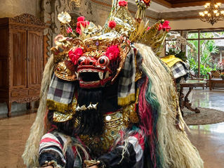 Barong, the Balinese character, in Action