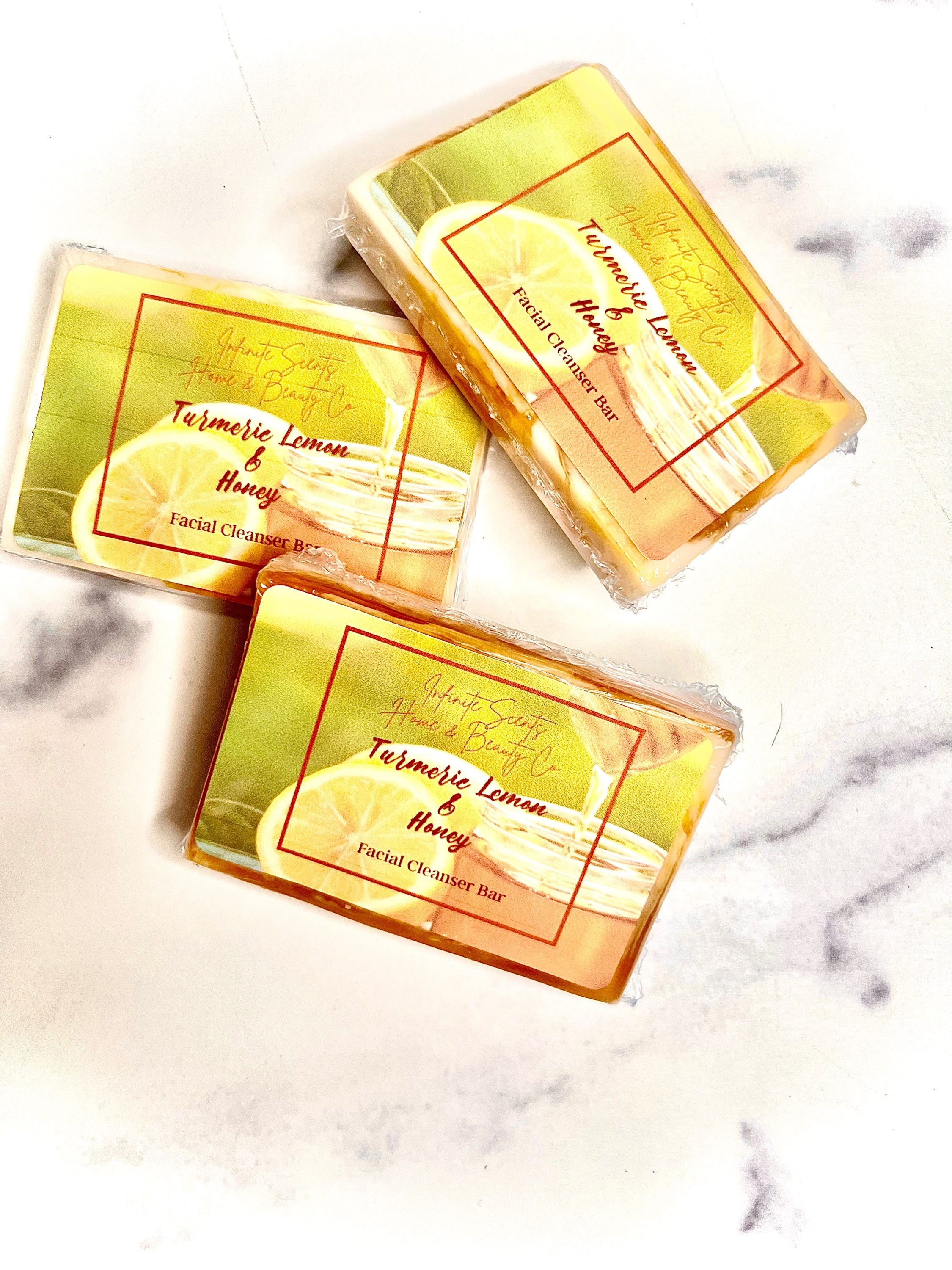 Turmeric Lemon and Honey Facial Cleansing Soap