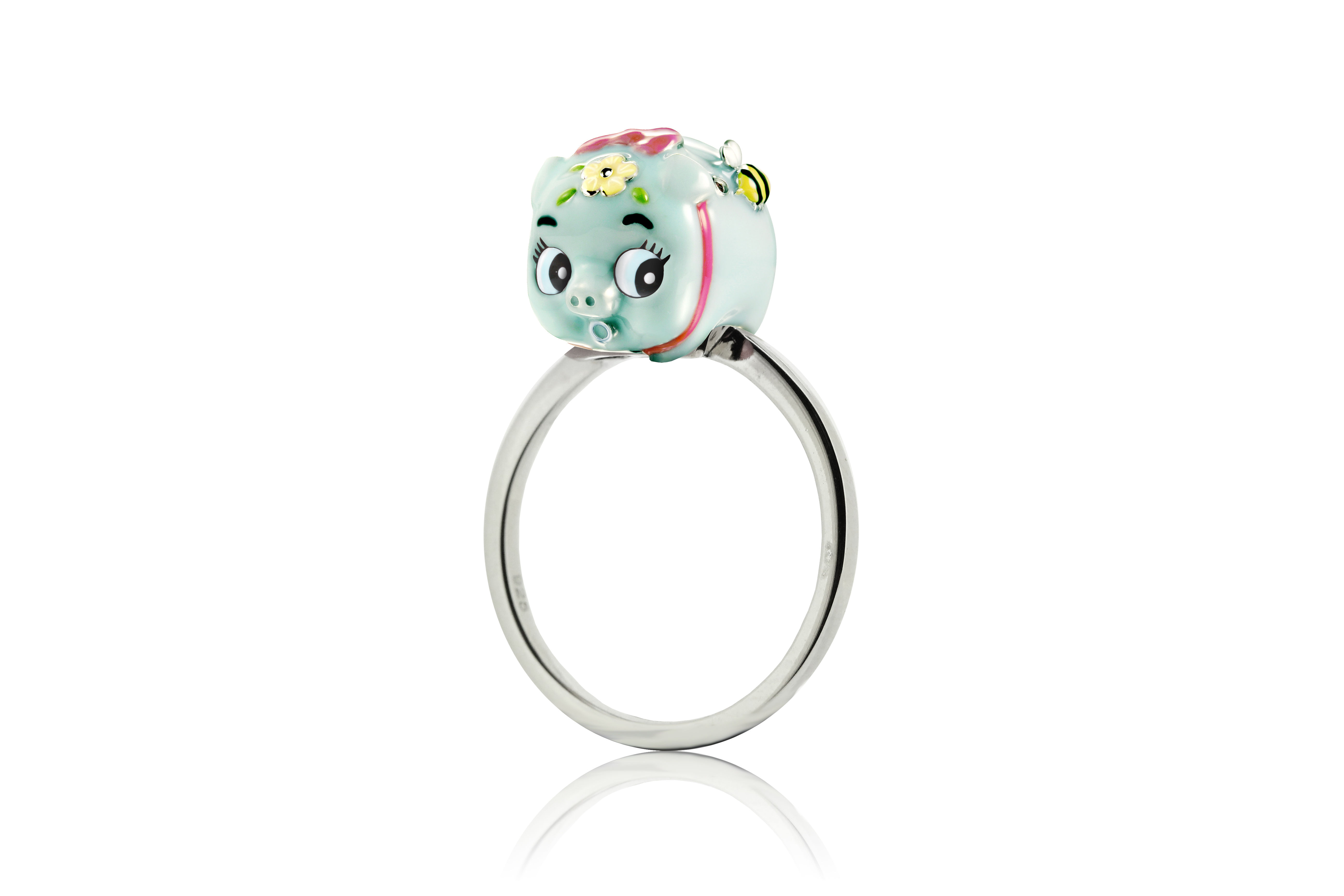 BLUETOOTH BABY PIGGY RING