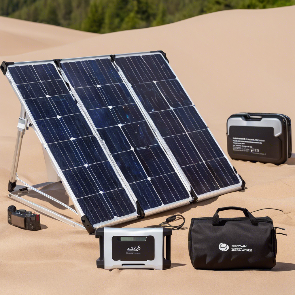 Foldable Solar Panel Kit